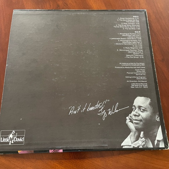Vintage Flip Wilson – The Devil Made Me Do It! Buy Vintage Vinyl Comedy Record - Picture 2 of 3